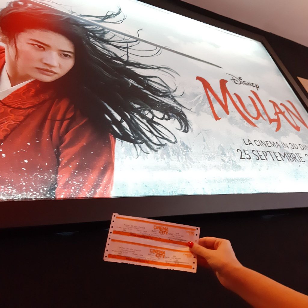 film în format 4DX - Mulan